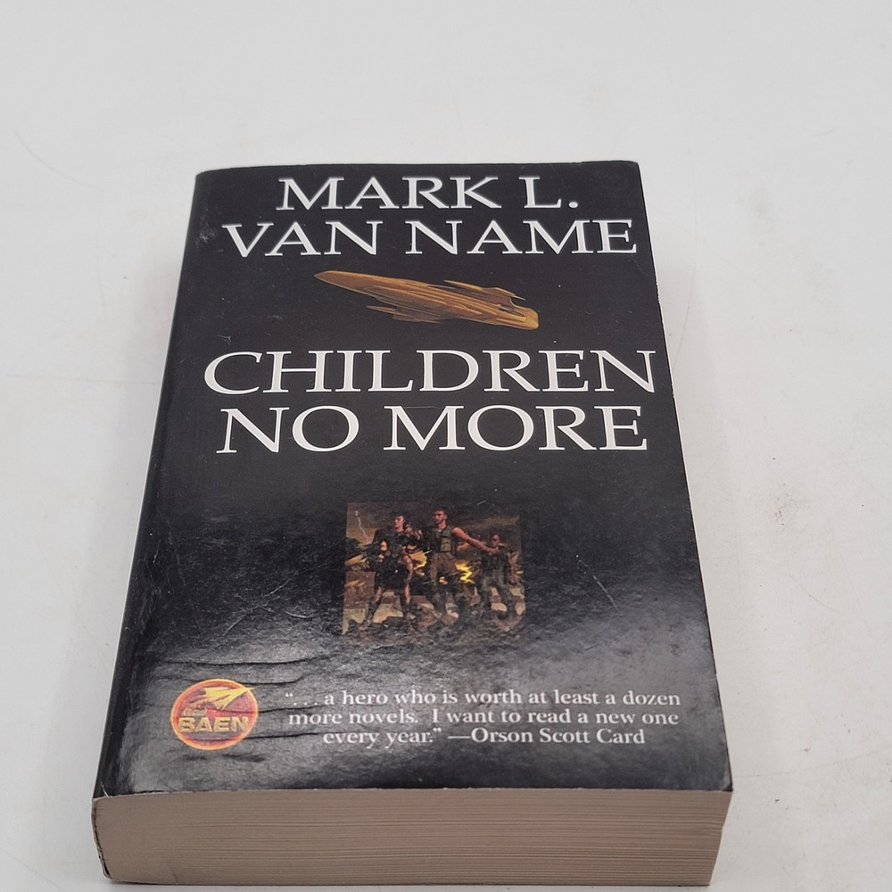 Mark L. Van Name Children No More Paperback 2010 Military Sci-Fi Jon & Lobo Good